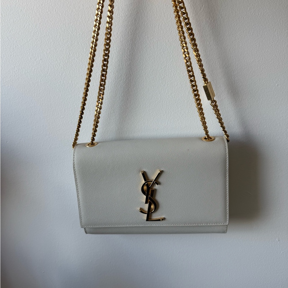 Yves Saint Laurent Kate Gold chain bag